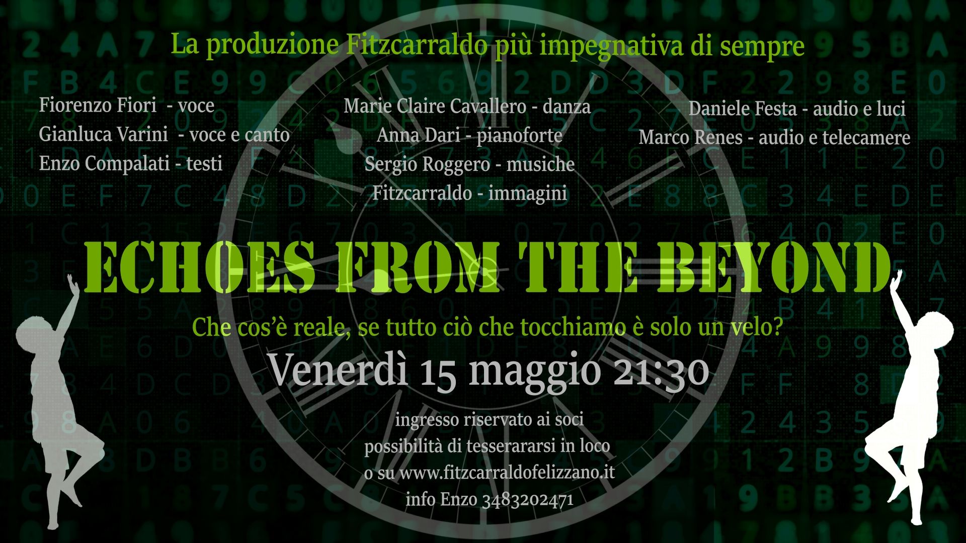 una nuova produzione Fitzcarraldo  ECHOES FROM THE BEYOND