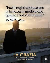 LA GRAZIA- Proiezione film di lunedì 11 maggio - h. 21,30