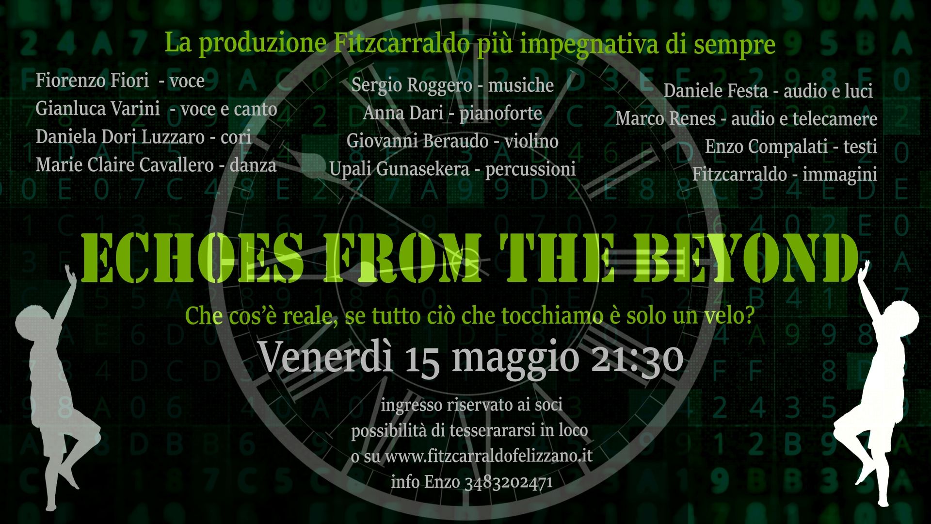 una nuova produzione Fitzcarraldo  ECHOES FROM THE BEYOND