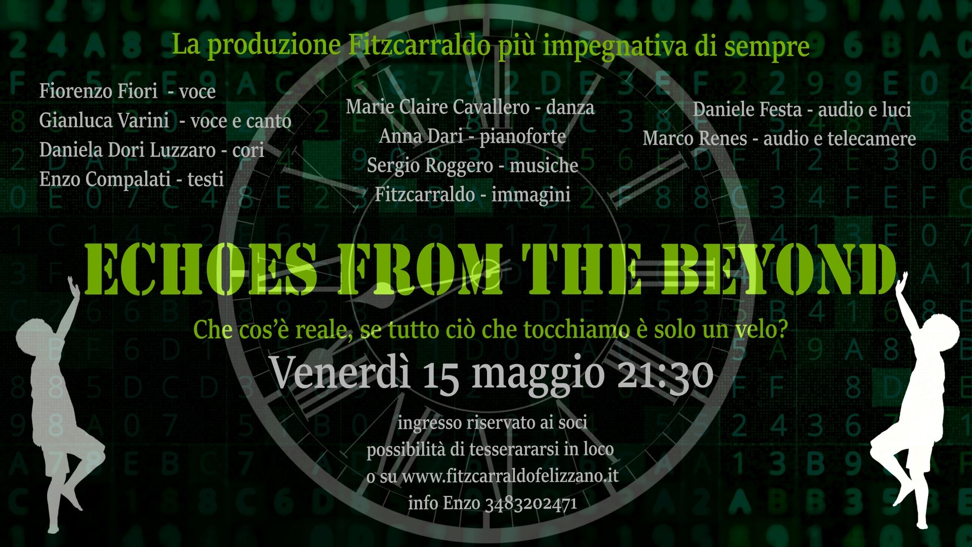 una nuova produzione Fitzcarraldo  ECHOES FROM THE BEYOND